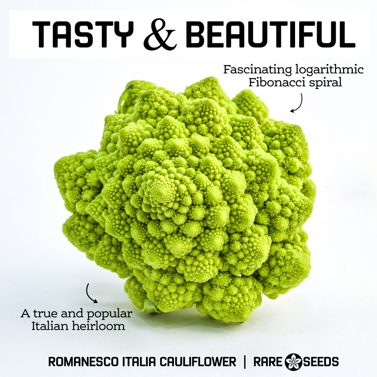 Such an artful cauliflower! It's almost too beautiful to eat . . . almost!