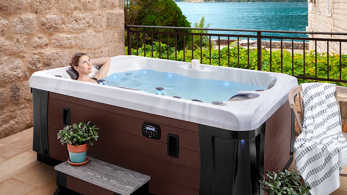 Step into your personal oasis with the Marquis Elite Nashville Elite. 💦 
  
Perfect for intimate evenings or solo soaks, this hot tub turns your space into a spa sanctuary. 
#outdoordining #pooltables #hottubs #backyard #outdoorliving