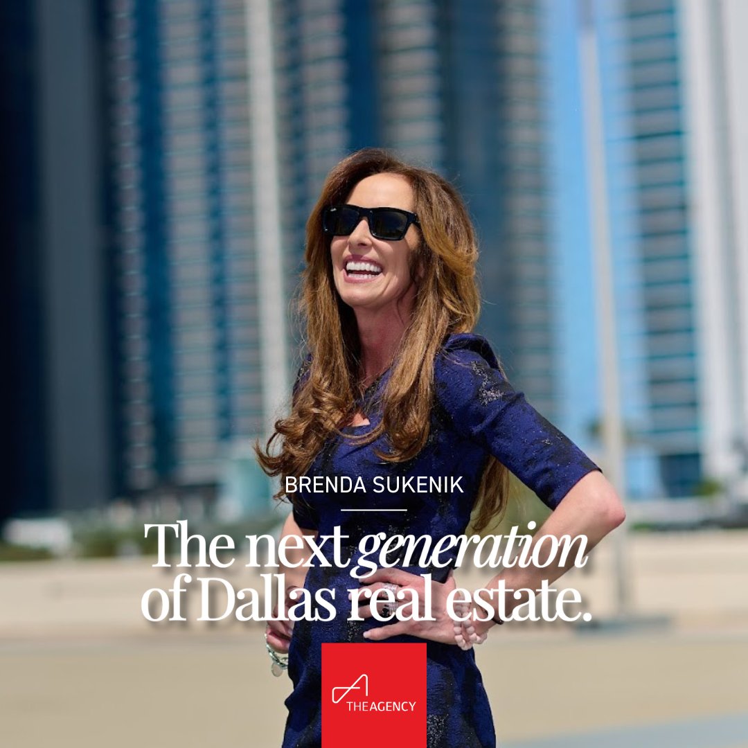 NEXT GENERATION OF DALLAS REAL ESTATE | Brenda Sukenik

For all your real estate needs: 
· Brenda Sukenik 
☏ 850.625.0290
☞ brenda.sukenik@theagencyre.com

#dallasrealestate #dallasrealtor