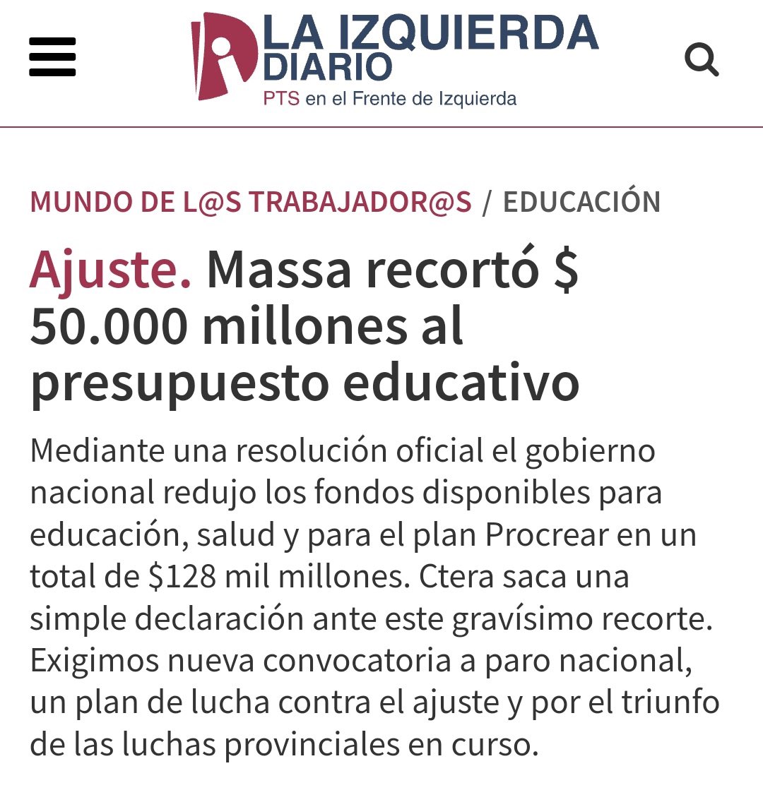 Fue Massa a la marcha “por la educación pública”. Sí, Sergio Massa.