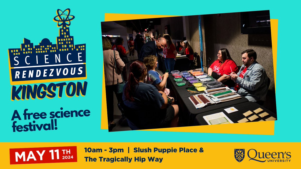 Free tickets for our Sensory Friendly Science Zone are now available at @SlushPuppiePL box office. Learn about this special feature of #SRKingston2024 ➡️ bit.ly/3JpUMtC ⚠️Tickets are only required for the sensory friendly area. Main event doesn't require tickets.