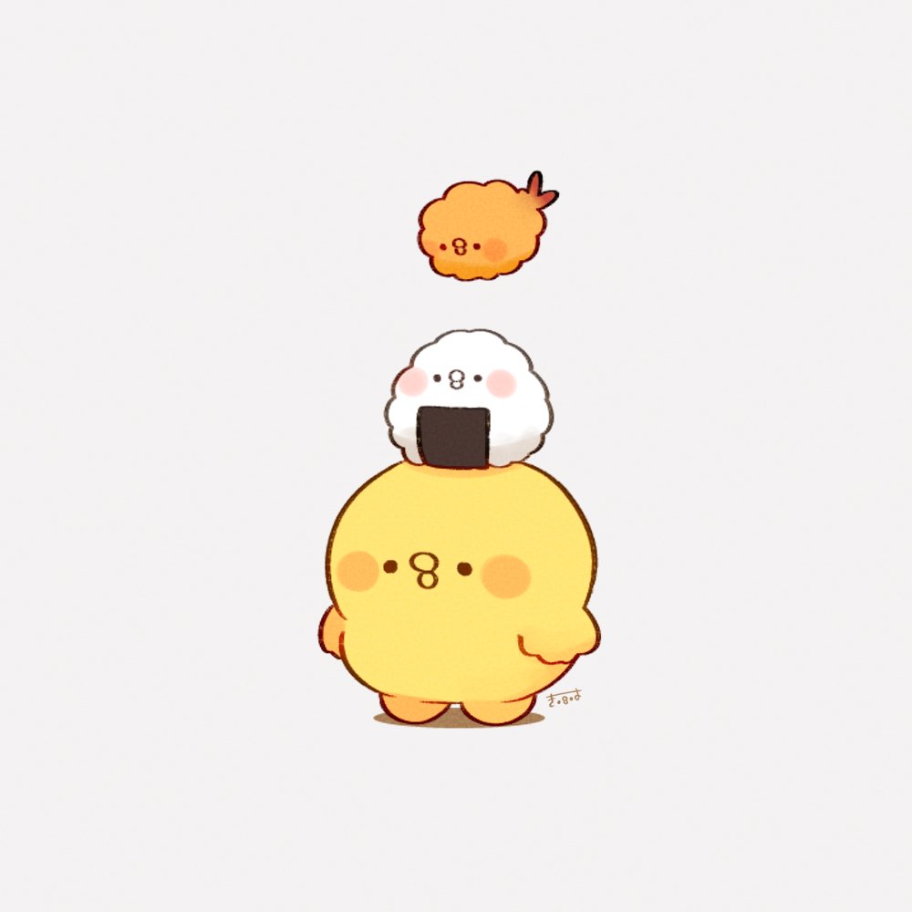 🍤 🍙 🐥 #きみピヨ