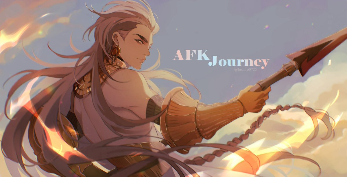 LnShiro0725's tweet photo. Painted this hot guy today and immediately got him in the game! I'm happy! 🥹👍
Thank the developers for this great game! ✨This is the only place I can go now and heal my wounded soul! 🥺🤍
#AFKJourney #EsperiArt https://t.co/sT6bqBU9Dt