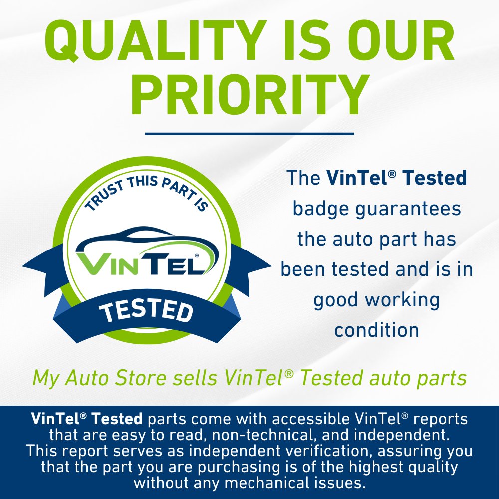 Want to know how we are 100% certain our engines are healthy? The VinTel® OBD-II scanner is a plug and play solution that ensures the engine and transmission health of a vehicle.

#vintel #OBD2 #obd2scanner #OBDII #myautostore #usedcarparts #autoparts #carparts #carrepair