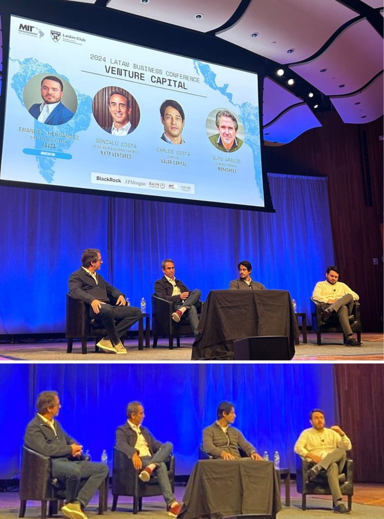 Last weekend, LAVCA's Emanuel Hernandez, joined LAVCA Members Gonzalo Costa (NXTP), Guto Araujo (monashees) and Carlos Costa (Valor Capital Group) to talk about the state of VC in LatAm at the MIT LatAm Business Conference. #LatAm #VC #PE #invest #tech #trends