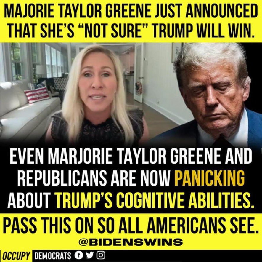 TrumpIsATraitor #TrumpTrial #GOPClownShowContinues #marjorieNaziGreen #MarjorieTraitor 
#TrumpSmellsBad  
#TrumpIsBroke
#TrumpIsBrokeAF #TrumpBible #TrumpCultWakeUp #TrumpCult #TrumpTrial #StormyMonday