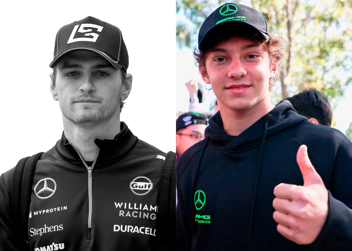 FormulaDirecta's tweet photo. 💣 BOMBAZO: Williams podría DESPEDIR a Logan Sargeant tras el Gran Premio de Miami.

👉 Según apunta @joesaward, KIMI ANTONELLI podría debutar en Imola (17-19 mayo). Para ello, Williams deberá recibir el 'OK' de la FIA para que, a pesar de ser menor de edad, pueda debutar en la Fórmula 1.

#F1