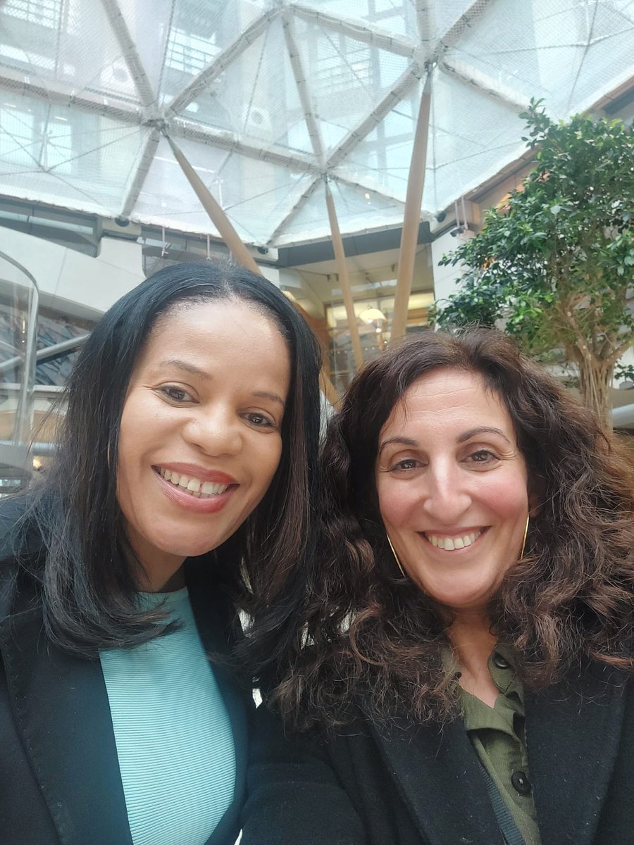 Honoured to meet with @ClaudiaWebbe whose integrity and strength is inspiring. We need more people like her in Parliament. Solidarity sister!