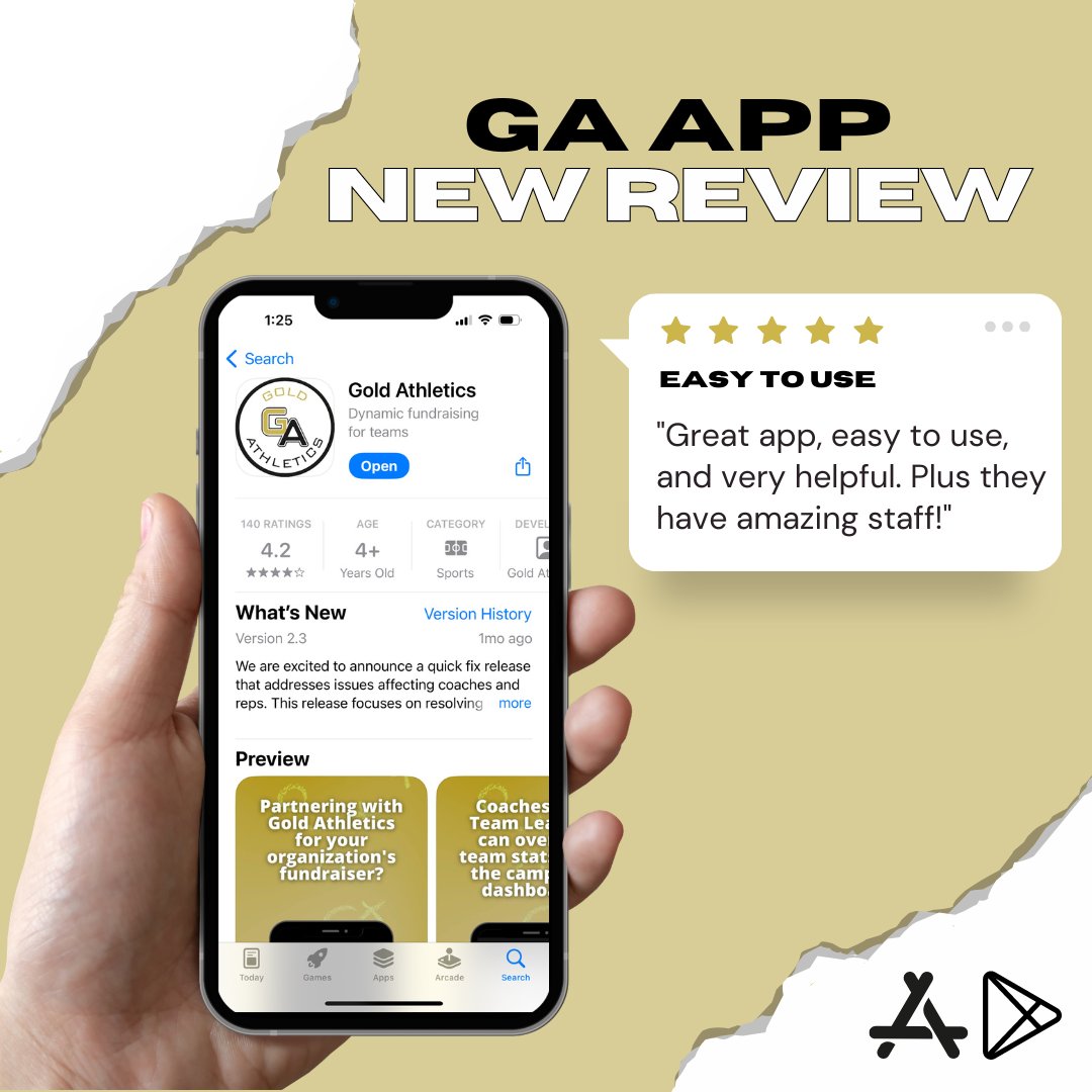 Winning is just an app away! 🏆 Discover why our users excel with our easy-to-use, effective app. 📲 #newReview #GAApp