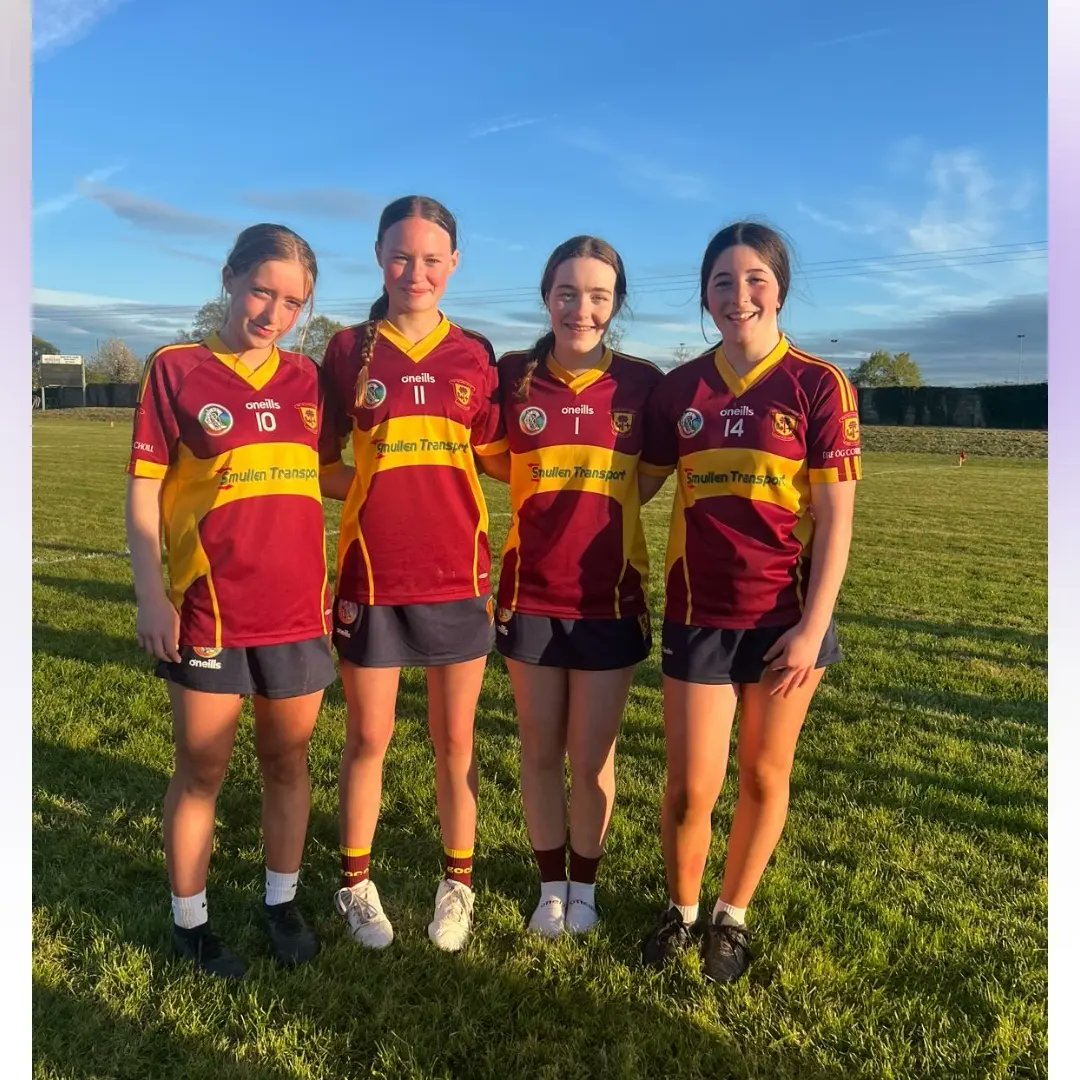 Congrats to Éire Óg Corra Choill U-15 Camogie team on winning Feile A and best of luck representing Kildare at Feile. Special mention to Aoife Lawlor, Emma Rigney, Ciara Nolan & Ellen Brennan who were part of the team. Well done from everyone @StMarysCollege @KildareCamogie
