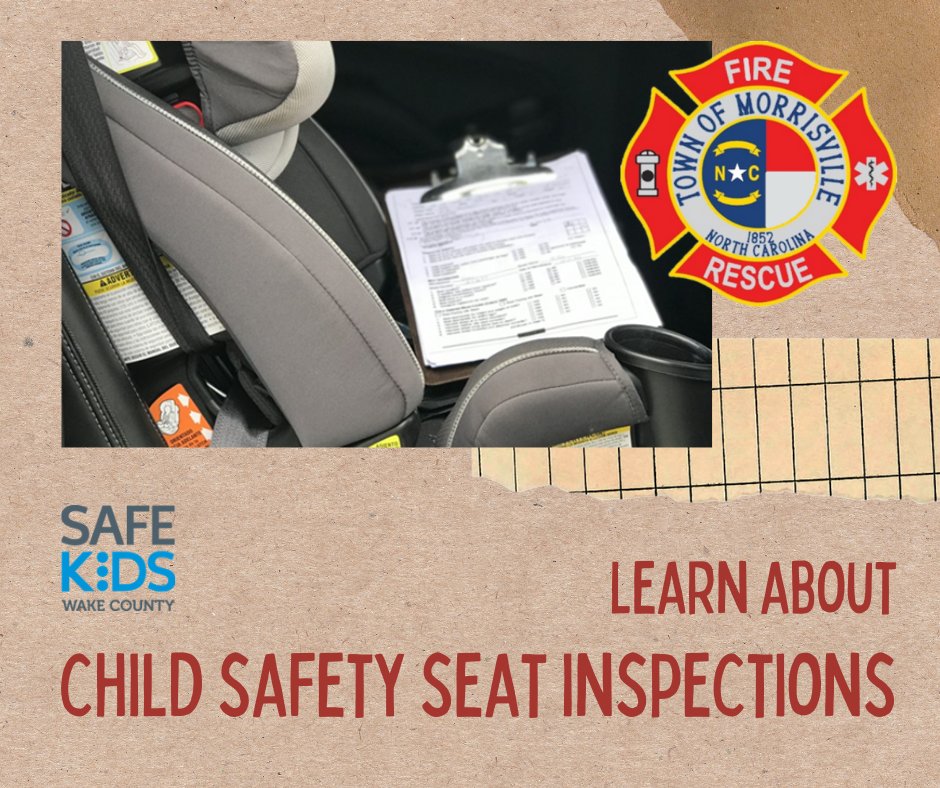 Child safety seat inspections ensure the safety of children in our community. We offer this free service at Fire Stations 1,2 and 3 every Monday through Saturday between the hours of 9:00am-7:00pm. Appointments are not taken, just drop-in. Learn more at bit.ly/4c9yUjt