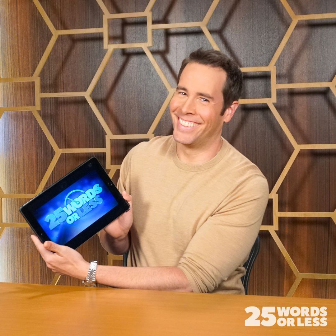 Double-tap if you're Team #JonBarinholtz! 🙌 ⁠He's up against Raven-Symoné this week! ⁠ ⁠ Don't miss NEW episodes of #25WordsorLess every weekday! Check 25words.com for local listings! 📺️