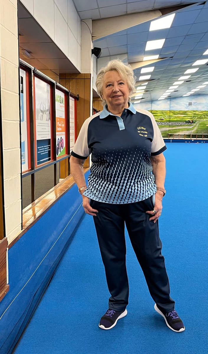 Congratulations to Ann How on Winning the Ladies 4 wood Singles #bowls #indoorbowls #welovebowls