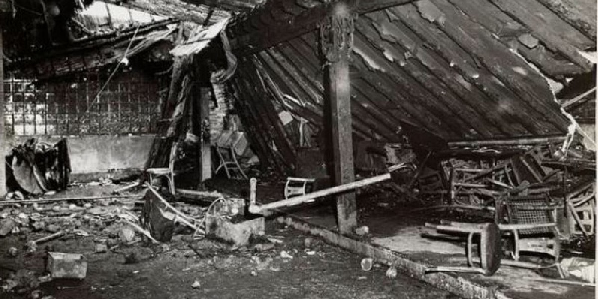 #Today in #firefighter history: In 1940, a fire at the Rhythm Club in Natchez, MS killed 200+ people. Boarded windows and a malfunctioning exit door left many trapped and unable to escape. This led to regulations to ensure the safety of patrons in nightclubs during a fire.
