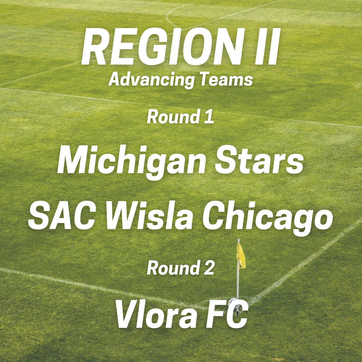 More Amateur Cup qualifying results from this weekend! Congrats to our advancing teams from Region II! ⚽

#AmateurCup #NationalAmateurCup #usasa #usasaAmateurCup #usamateursoccer #amateursoccer