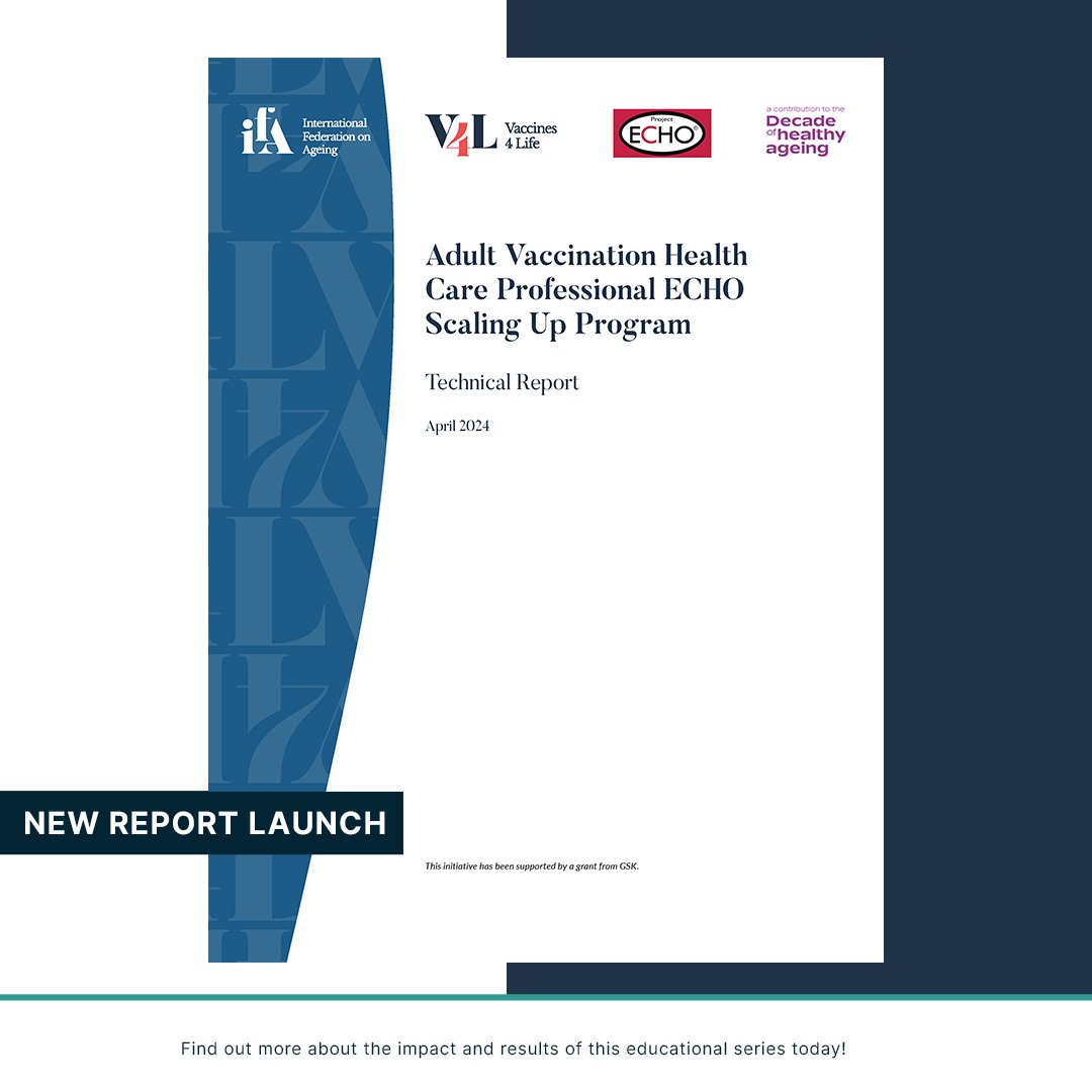 The technical report on the Adult Vaccination Health Care Professional ECHO program is now available! Learn about key organizational recommendations that can be adapted by health care providers globally. ➡️ ow.ly/TJlX50RgoRH