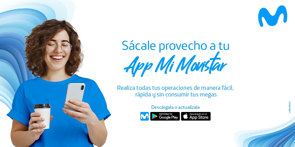 Para que siempre estés más cerca de lo que quieres, recuerda que tienes a tu disposición la App Mi Movistar. Podrás consultar, recargar o transferir saldo y más, desde un solo lugar y sin consumir datos.