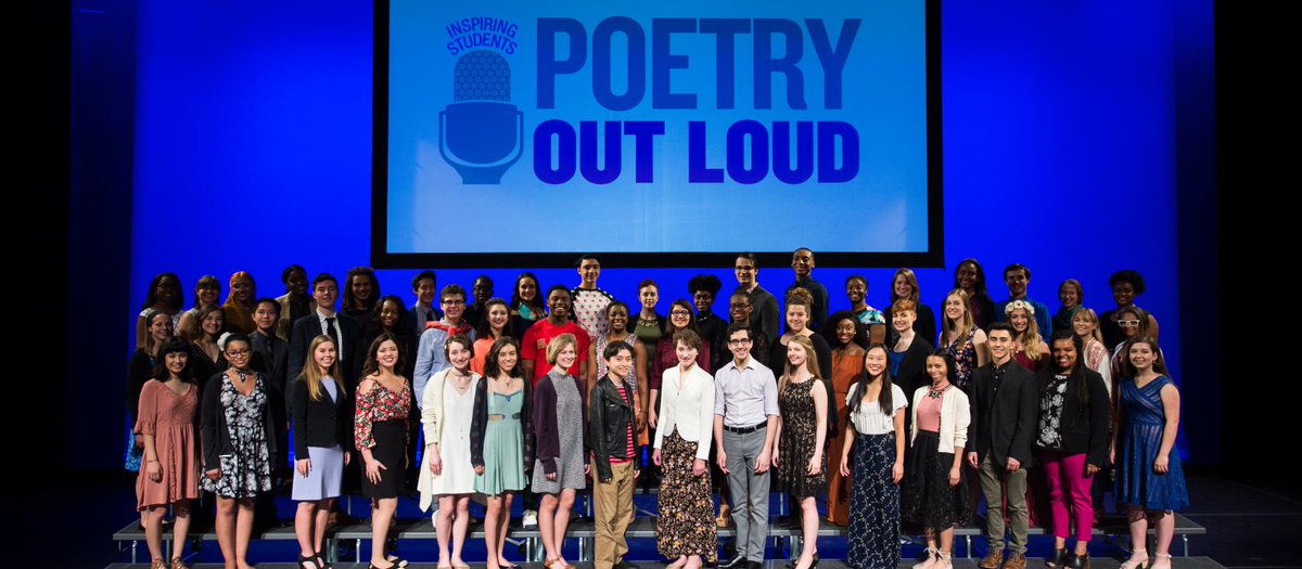Get ready for the Poetry Out Loud National Finals on May 1-2, 2024 in Washington, DC! Watch the competition live virtually or from The George Washington University. ow.ly/oAcf50RhzCb #POLNationalFinals 📜🏆🎤