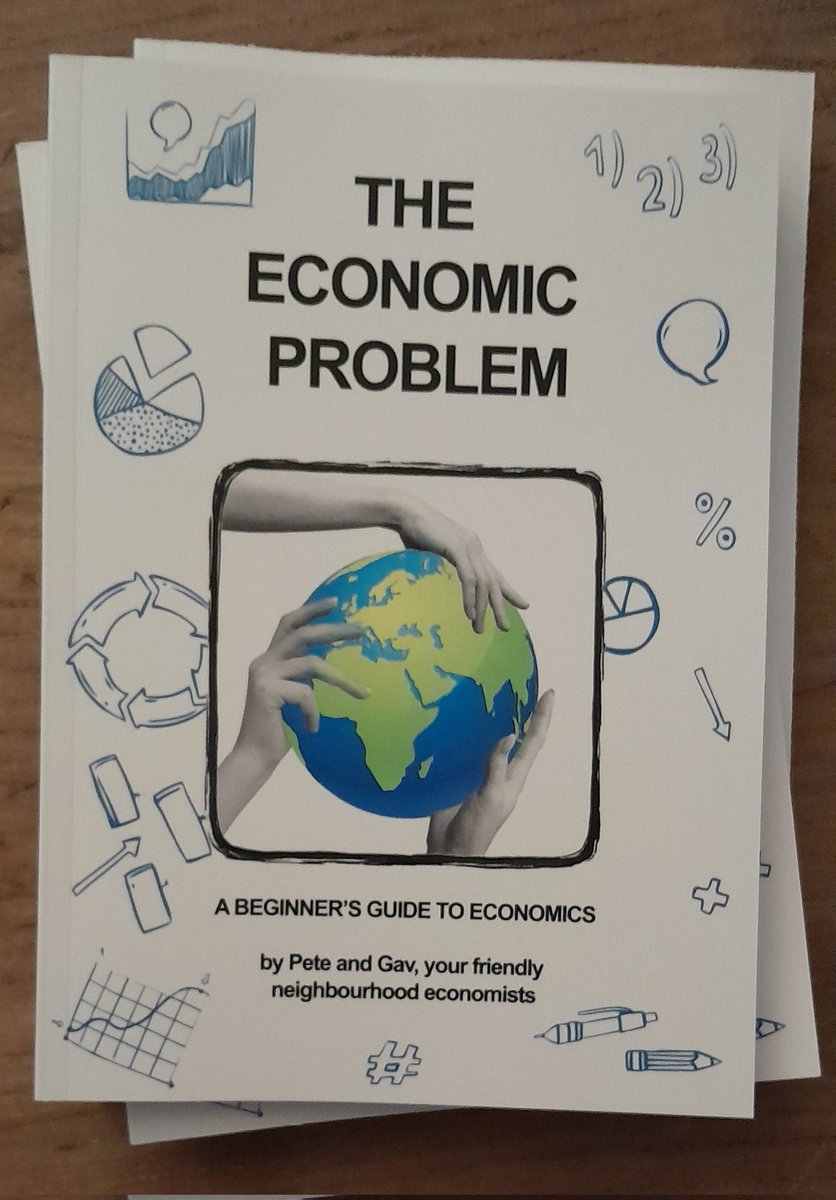 Woo-hoo! We've sold more than a dozen. Get in contact if you'd like a brilliant beginner's guide to the beautiful subject of economics. DMs are open.