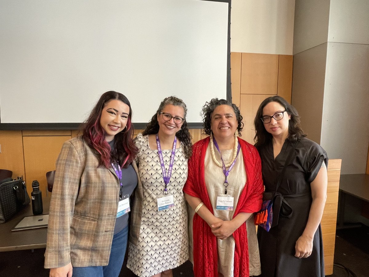 SPPO_OSU's tweet photo. Last week, SPPO faculty Fernanda Díaz-Basteris and Paloma Martínez-Cruz, WGSS faculty Guisela Latorre, and recent OSU graduate Katlin Marisol Sweeney Romero attended the Latinx Studies Association conference at Arizona State University.
#AcademicExcellence #SPPO https://t.co/TdJ7aUgyky