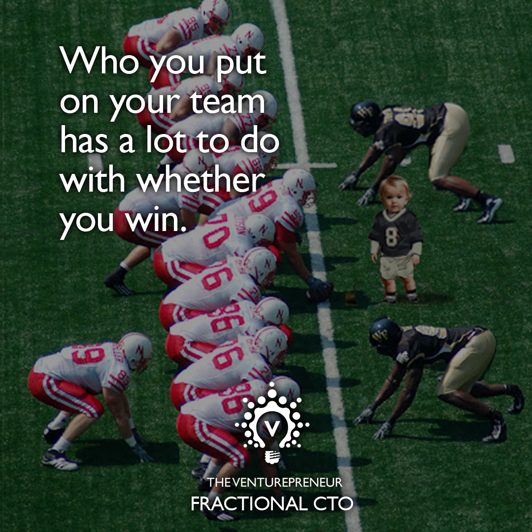 As a startup founder it can be tempting to use junior talent. But should you risk everything on a team of rookies? Better to get a seasoned coach. ow.ly/Q1Vr50Rgmvs #fractionalcto #cto #startup #startupfounder #tech #technology #softwarearchitect #softwaredevelopment