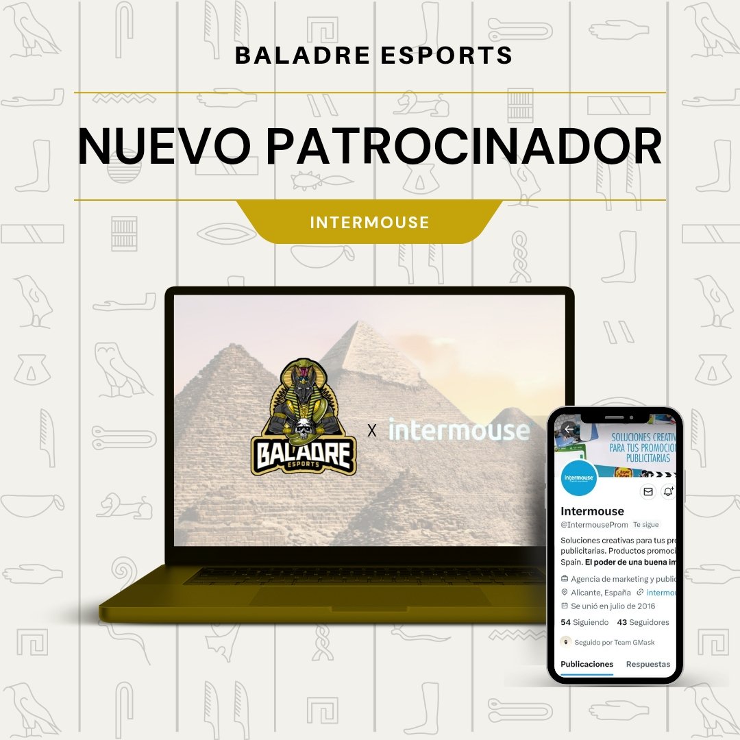 BaladreSports's tweet image. #PATROCINADOR | BALADRE ESPORTS 🕹️

Presentamos nuevo patrocinador con el que contaremos este Split 🫂

Contaremos con productos como tazas , camiseta básica , alfombrillas etc 💻

Gracias por la confianza ✨

empresas.intermouse.com/278-baladre-es…

Bienvenidos a casa @IntermouseProm 🏡