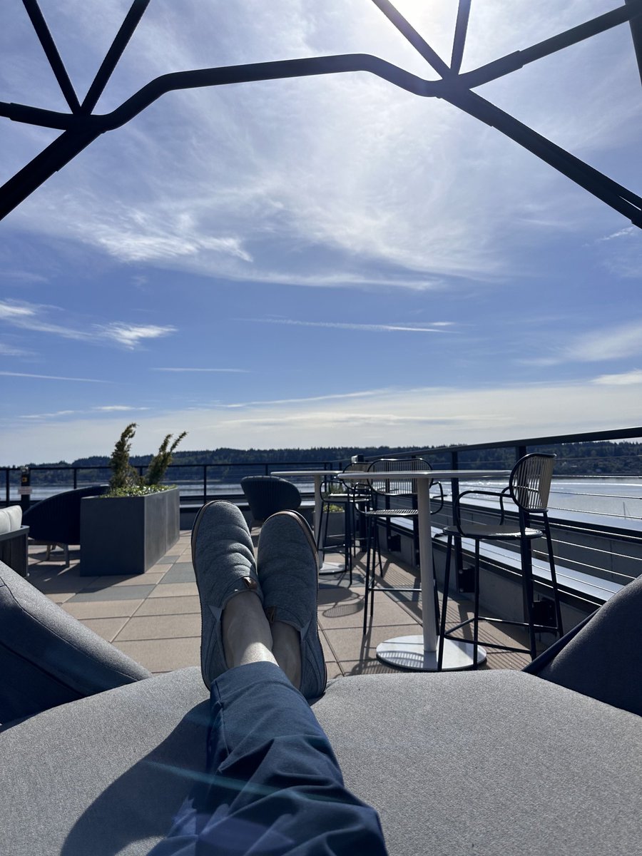 Gonna go grab my laptop and sit here all day. Perfect work from home day