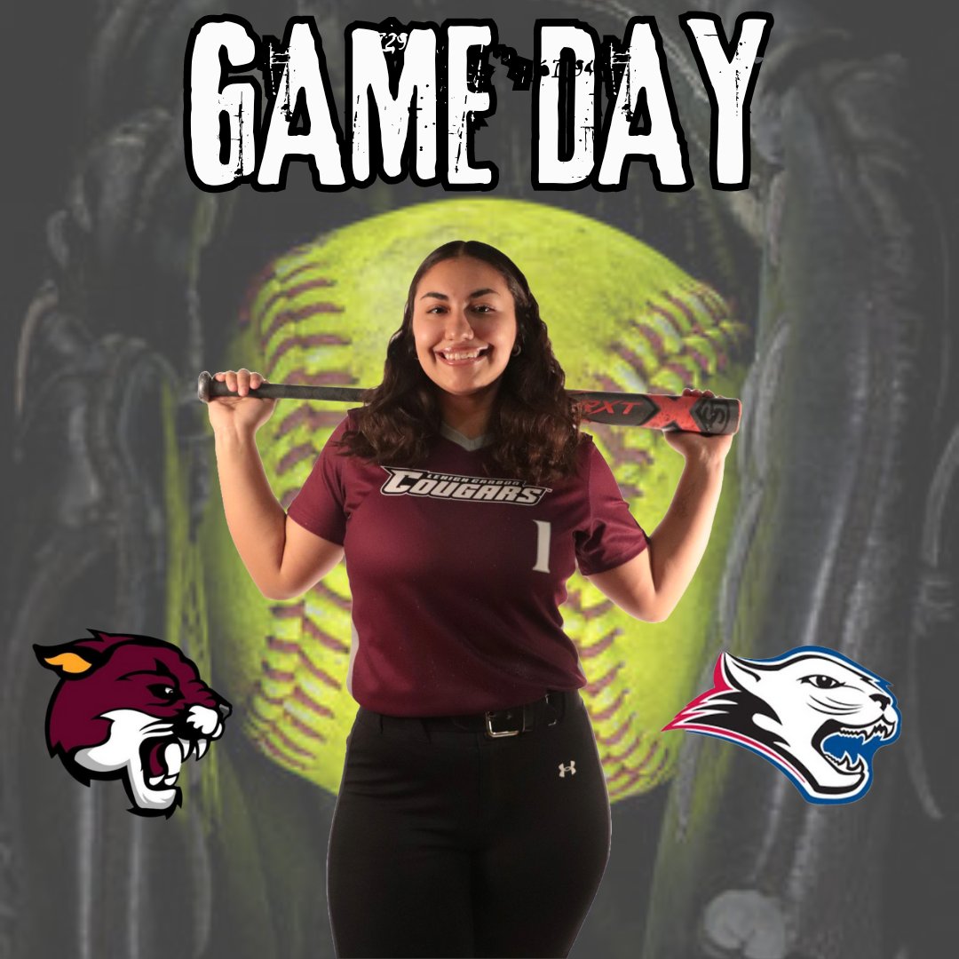 Gocougarsports's tweet photo. 🚨!GAME DAY!🚨
Cougar vs Cougar showdown, as @LCCC_Softball travels to @CamdenccCougars, 330p 🥎🥎 https://t.co/Ykgul7Ctdb