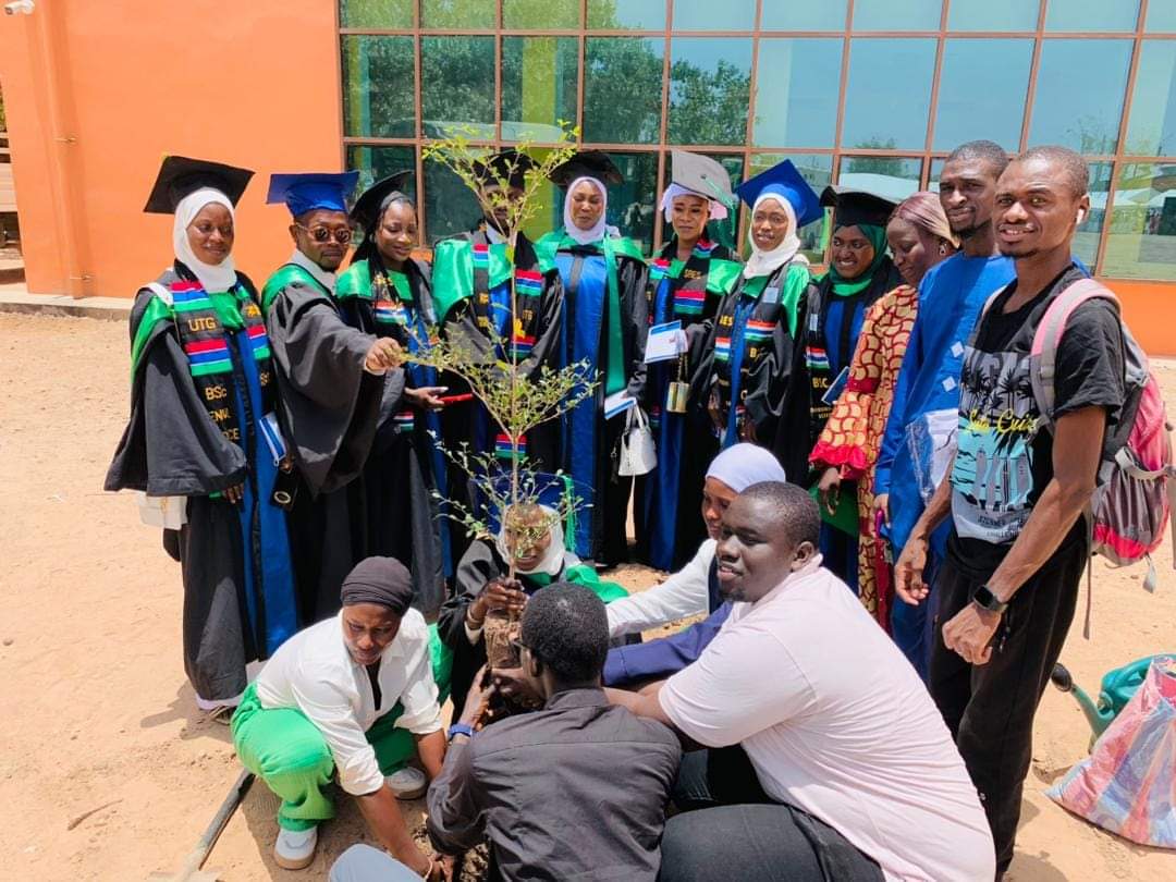 The 22nd Executive Council, through its Agriculture and Environment Ministry, has made a mark on this historical convocation ceremony by planting a shade tree in honour of the graduates of the class of 2023. This initiative serves as a befitting farewell from the Council.