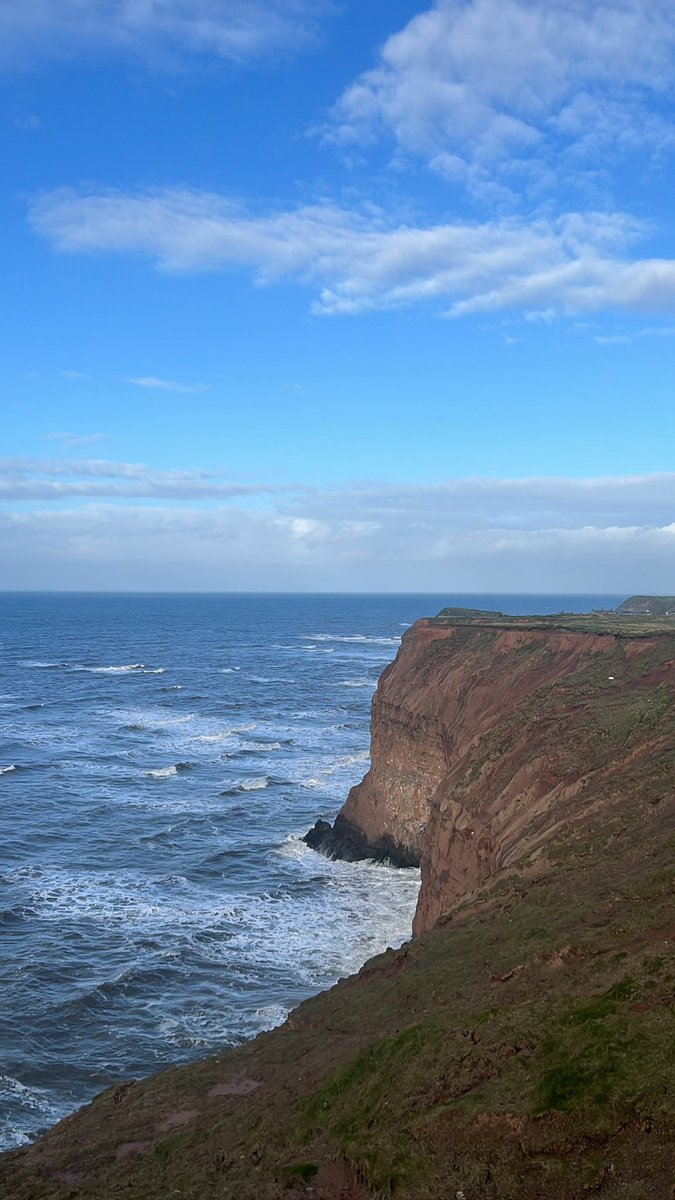 Glorious. But bloody freezing. #Staithes