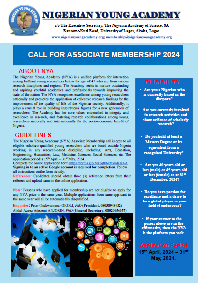 Nigerian Young Academy tweet media