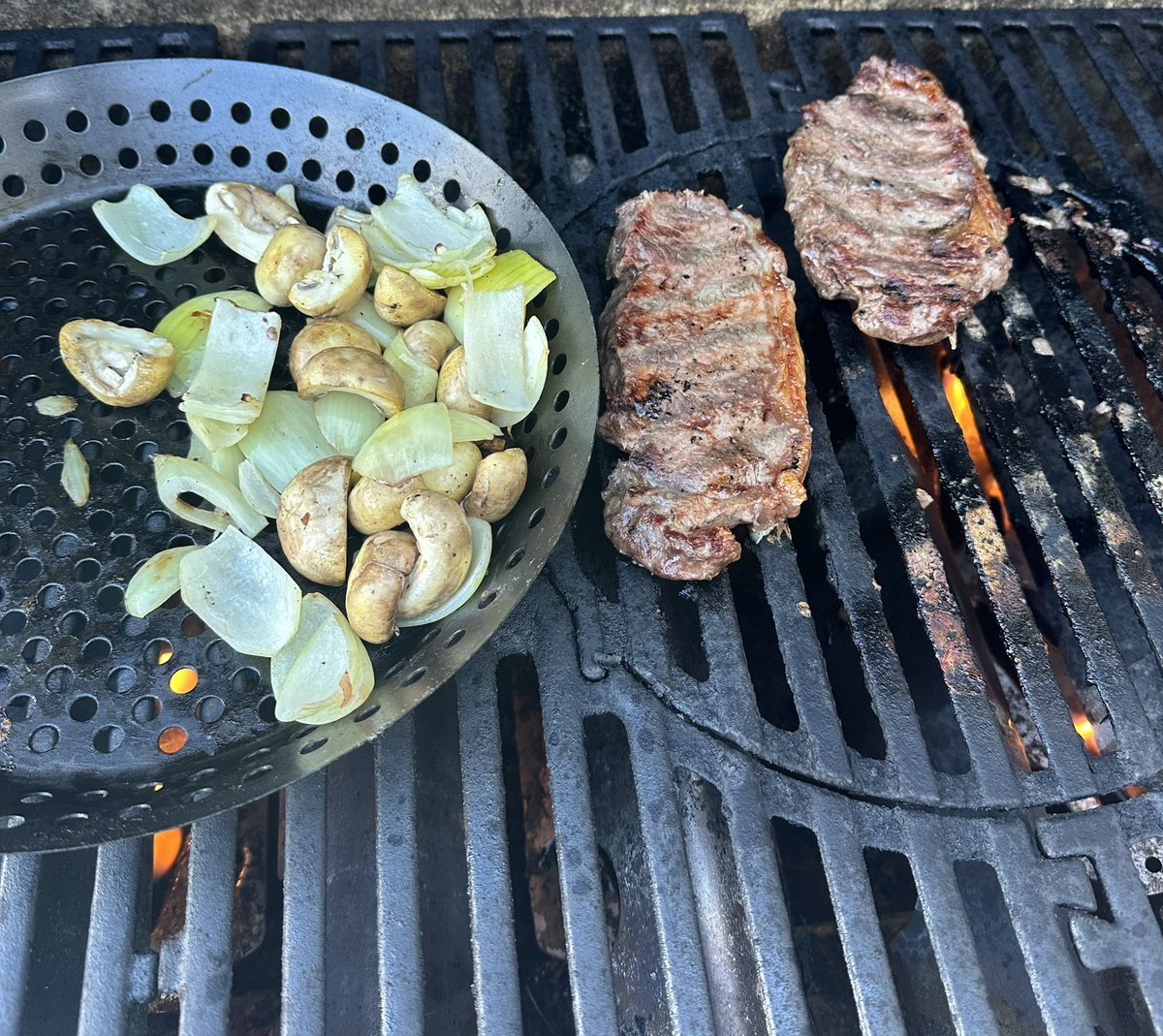 Deep clean and the first barbecue of the “summer”