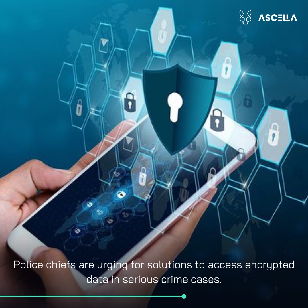 Police chiefs are urging for solutions to access encrypted data in serious crime cases. 

 #E2EE #LawEnforcement #PublicSafety #TechCollaboration