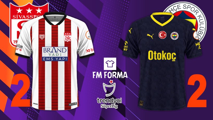 🏆Trendyol Süper Lig
🗓22.04.2024
⏱20:00
📅33.Hafta
🏟BG Grup 4 Eylül Stadyumu
⚽️#EmsYapıSivasspor 2️⃣🆚#Fenerbahçe 2️⃣