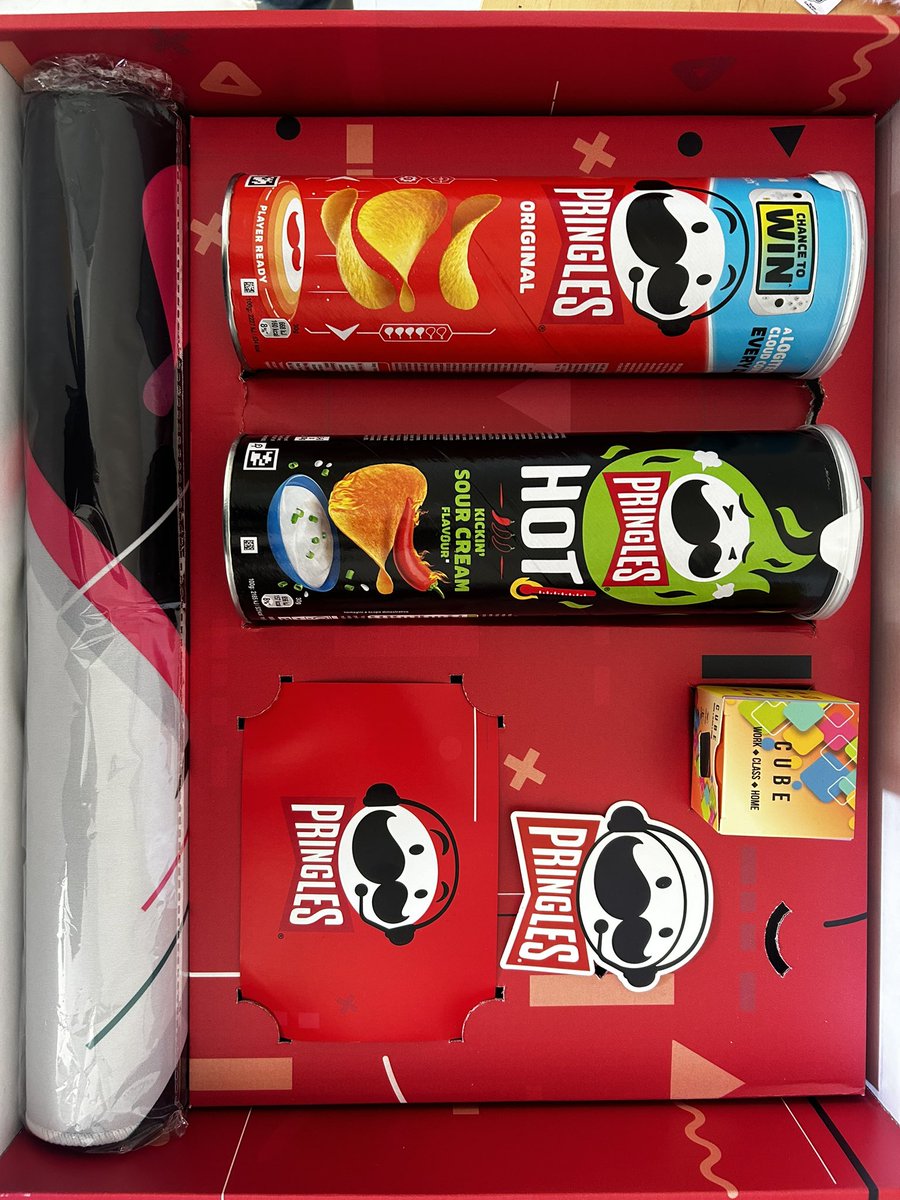 Got home to the most amazing Pringles package. 🧑‍🍳🧑‍🍳🧑‍🍳

<a href="/nse_gg/">National Student Esports</a> <a href="/PringlesGaming/">Pringles Gaming</a> <a href="/Pringles_UK/">Pringles UK & Ireland</a>