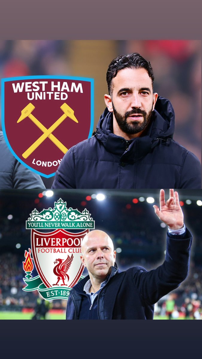 BackPost11's tweet photo. Potential New Managers at West Ham and Liverpool? 🤔✨
#liverpool #LFC #westham #Amorim #Slot https://t.co/tamIwZIXY4