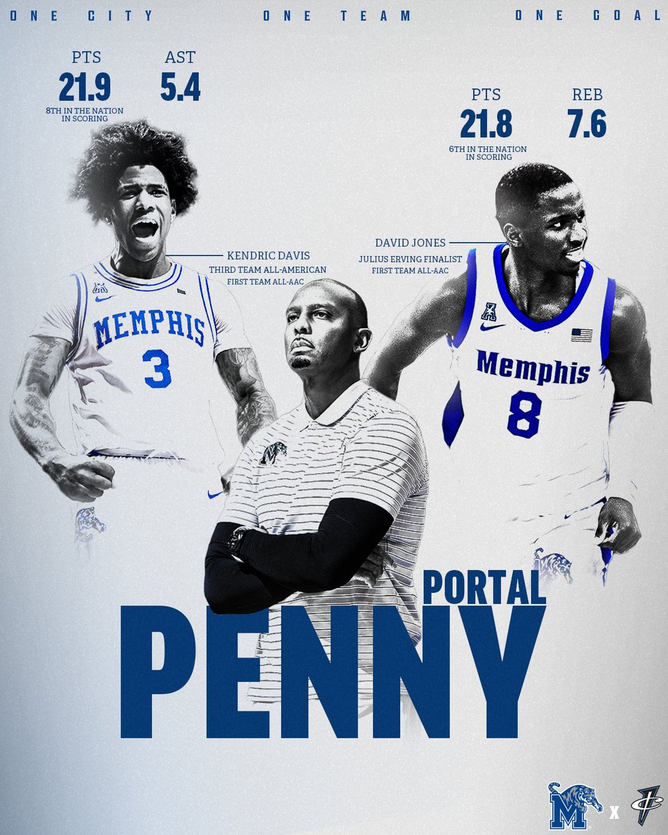 𝙋𝙤𝙧𝙩𝙖𝙡 𝙋𝙚𝙣𝙣𝙮 is at it again 🔥 @Iam1Cent is hard at work looking for the next Kendric Davis and David Jones. It's time to build on the momentum for next year! 🎟️ gotigersgo.me/24MBBSeasonTix