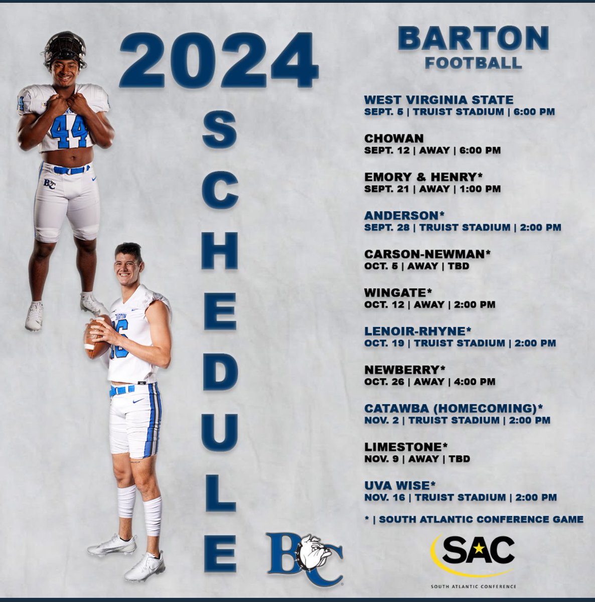 The official 2024 schedule is out!! #BeUncommon