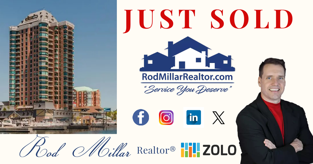 Congrats to my buyers who picked up a condo in this waterfront towner.  They are so excited to watch the boats go by! #zolorealtor #rodmillarrealtor #rodmillarhomes #zoloottawa