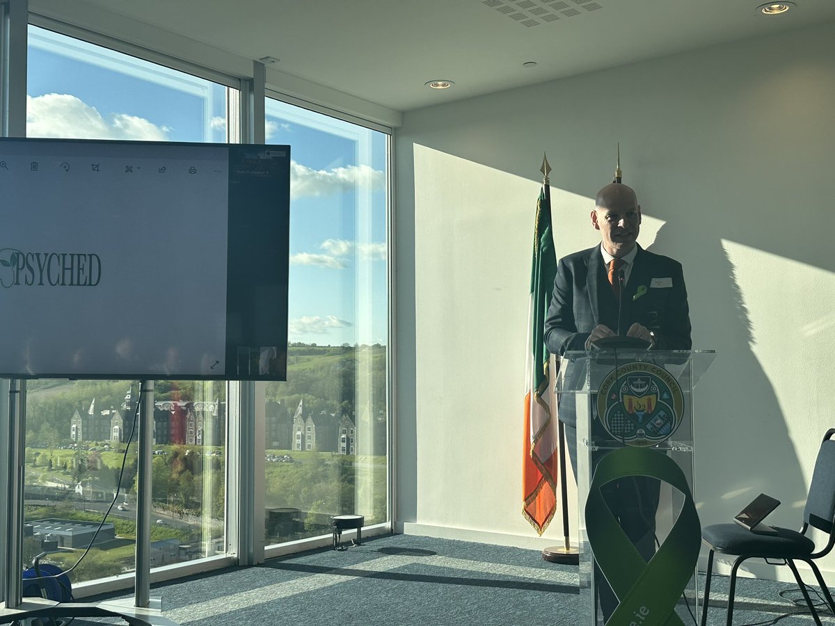 PSYCHED Celebration evening <a href="/Corkcoco/">Cork County Council</a> Vertigo beginning with Steering Group Chair Prof Daniel Flynn