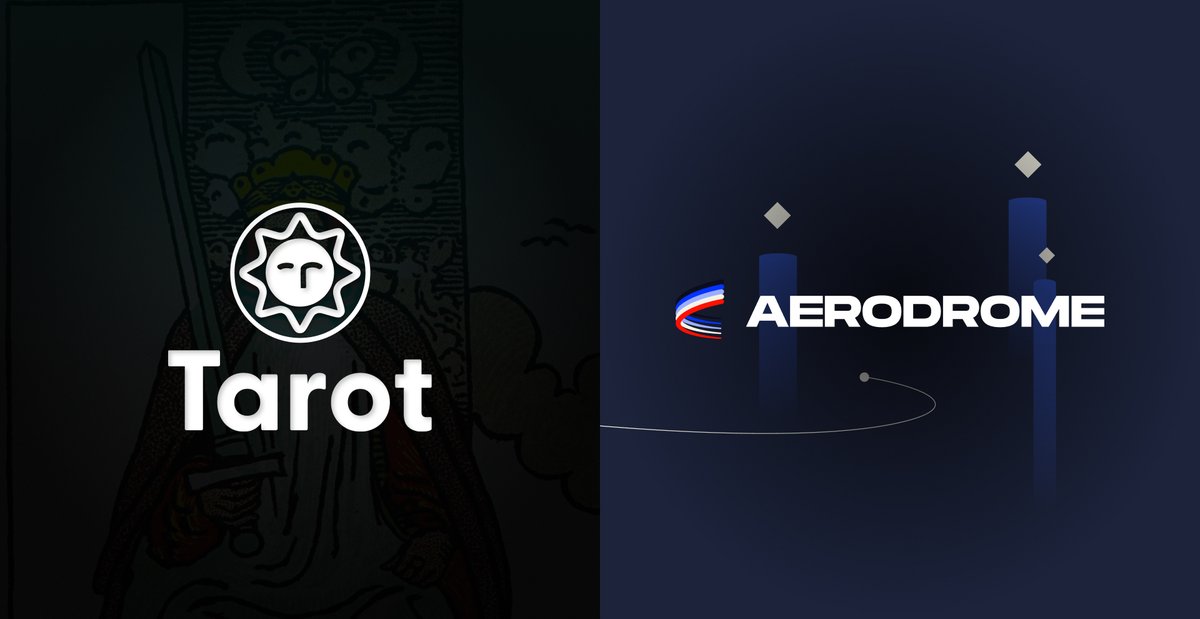 ✈️ Aerodrome Mega-Incentives 100,000 $AERO has been allocated towards voting incentives for TAROT-based pairs on @aerodromefi: WETH/TAROT: 50K AERO AERO/TAROT: 50K AERO These incentives are currently valued at over $160,000. Vote for Tarot!