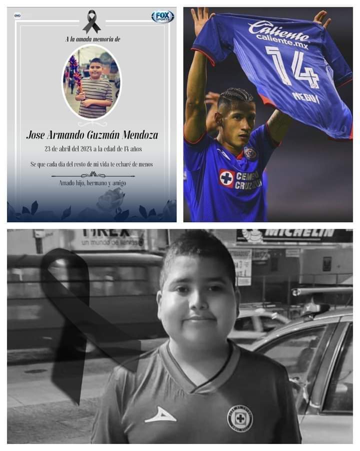 DE ÚLTIMO MOMENTO SEÑORES!!!MURIÓ JOSÉ ARMANDO GUZMÁN MENDOZA! UN FIEL AFICIONADO DEL CRUZ AZUL!! 🕊️➕ Se dio a conocer el fallecimiento del pequeño fan de Cruz Azul a los 14 años... QEPD... RESIGNACIÓN Y MUCHA FUERZA PARA SU FAMILIA!! 🙏