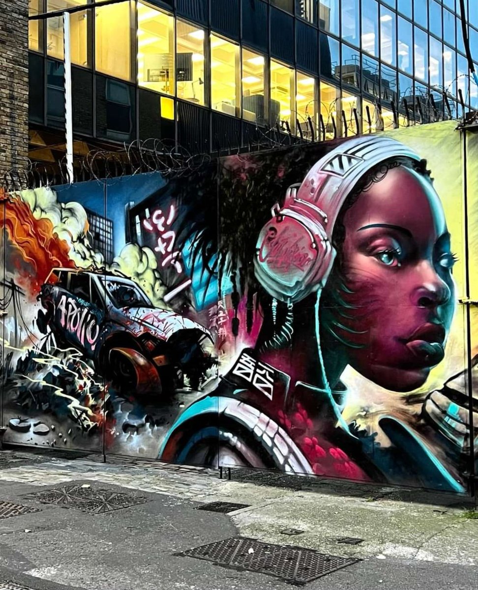 #streetart. #urbanart. #mural 
By : Jim Vision