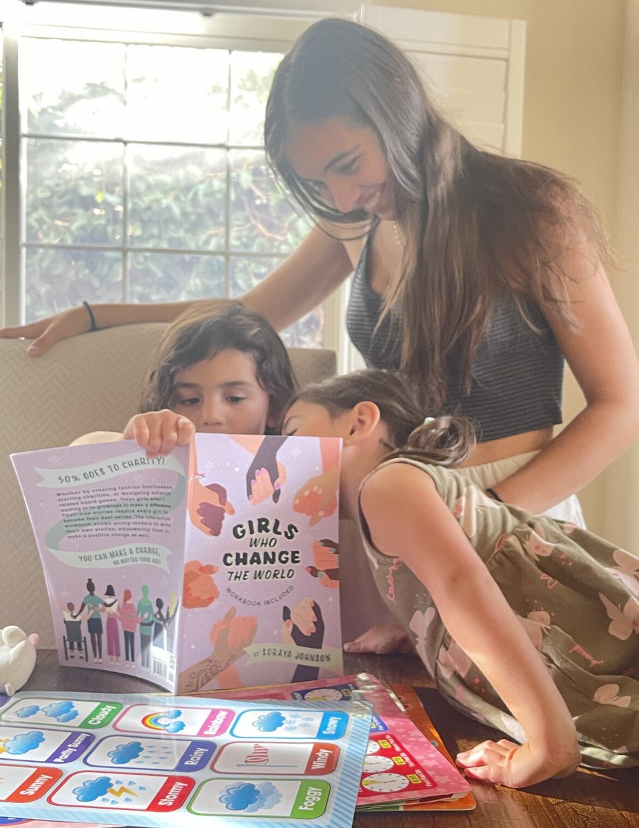 Happy #WorldBookDay! Meet Soraya, a 17-year-old @StateDept #YouthAmbassador from Folsom, CA, rewriting youth impact. Inspired by her exchange program, she created 'Girls Who Change the World,' a children's book and podcast empowering young changemakers worldwide.