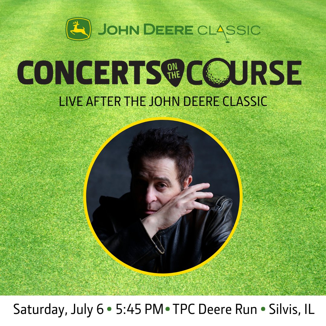 Come party with us at the Concert on the Course series after the John Deere Classic in Silvis, IL on 7/6! The perfect way to end your 4th of July weekend... get your tickets now! bit.ly/43SR0ST