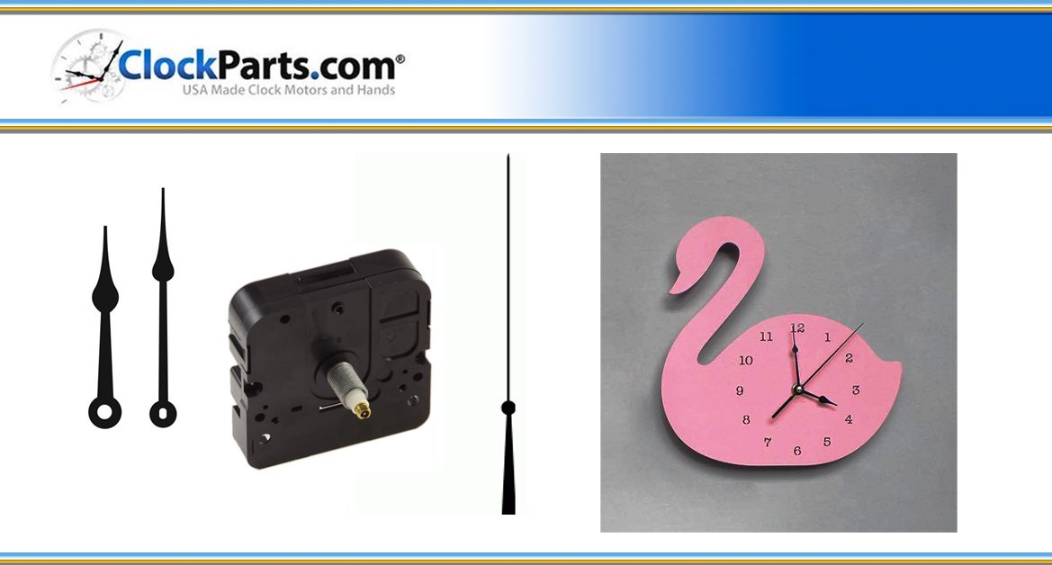 Get crafty with your #clocks by making your own timepieces with funky cut-out shapes. From playful animals to geometric wonders, the possibilities are endless. Let your imagination run wild! #DIY #ClockDesign #ClockCrafting ClockParts.com