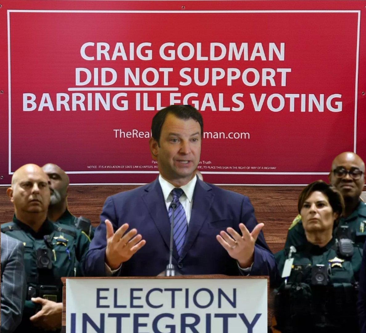 If RINO @GoldmanCraig cared about election integrity, he wouldn't have voted with Democrats to in 2023 to kill SJR 35, which would have added a requirement to the Texas Constitution that only citizens can vote. My guess is that he 'doesn't recall' that vote. #iDontRecall