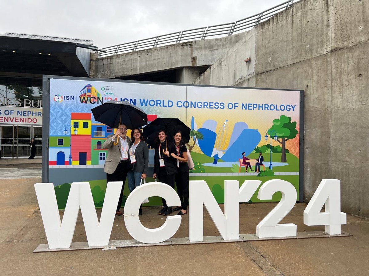 The @OSUWexMed and the Buenos Aires Lupus Team at #WCN2024 Drs. @BradRovin, @AyoubIsabelle, @AnaMalvar4 & @vgalberton collaborate to improve the lives of patients with lupus kidney disease! #NephTwitter