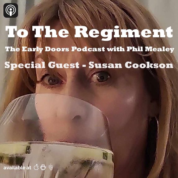 Still out now - our chat with the lovely Susan Cookson is ready to be downloaded and enjoyed. Here are some links. @PhilMealey @EarlyDoorsClips @chesloza @ChrissyBotto @markbenton100 @earlydoorspet Apple - podcasts.apple.com/gb/podcast/to-… Spotify - open.spotify.com/episode/5jSft0…