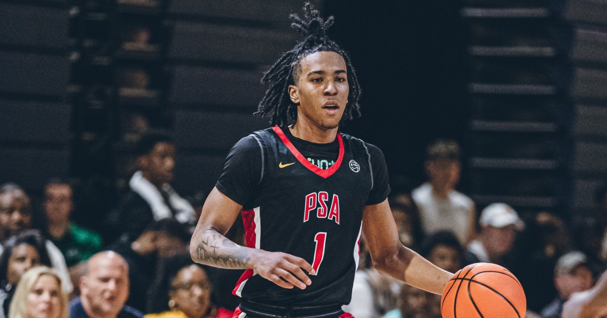 Top 20 Boogie Fland will start his official visit to Arkansas tomorrow (Wednesday) night. Fland, who recently decommitted from Kentucky, is On3’s No. 1 ranked PG in the 2024 On3 150. on3.com/db/boogie-flan…